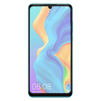 Huawei P30 Lite Full Cover Tempered Glass -  Screenprotector - Black - Casebump