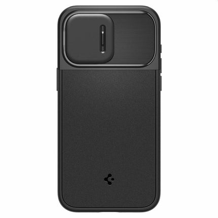 Spigen Optik Armor Mag Case Iphone 15 Pro (Black) ACS06738 - Casebump