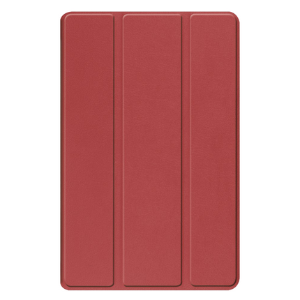 Samsung Galaxy Tab A9+ - Smart Tri-Fold Case - Red - Casebump