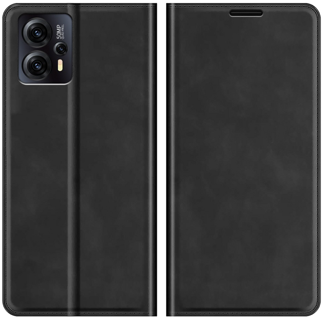 Motorola Moto G23 Magnetic Wallet Case - Black - Casebump