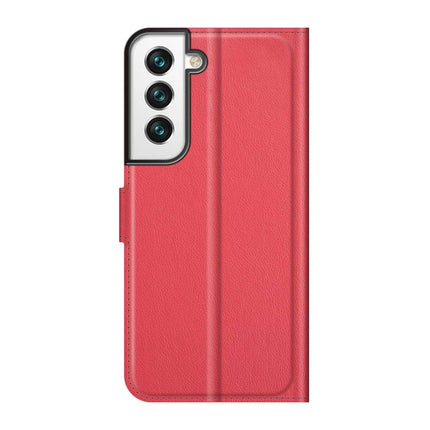 Samsung Galaxy S22 TPU Wallet Case Magnetic - Red - Casebump