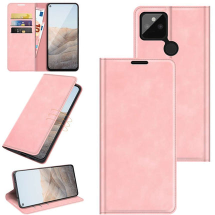 Google Pixel 5a Wallet Case Magnetic - Pink - Casebump