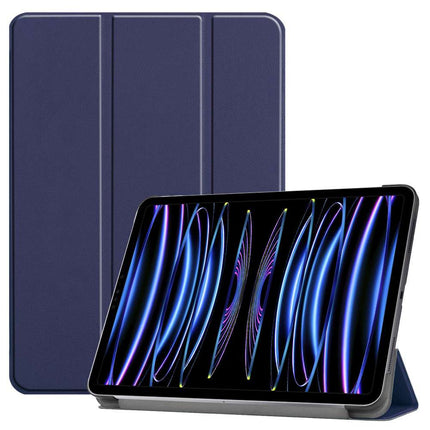 Apple iPad Pro 12.9 2021/2022 Smart Tri-Fold Case (Blue) - Casebump