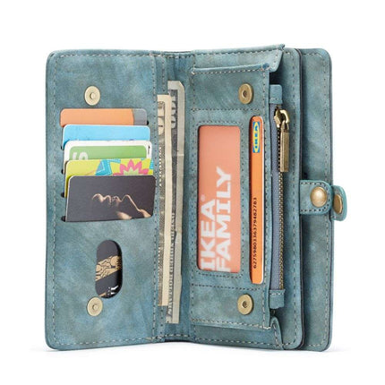 CASEME Samsung Galaxy A32 5G Vintage Portemonnee Hoesje - Blue - Casebump