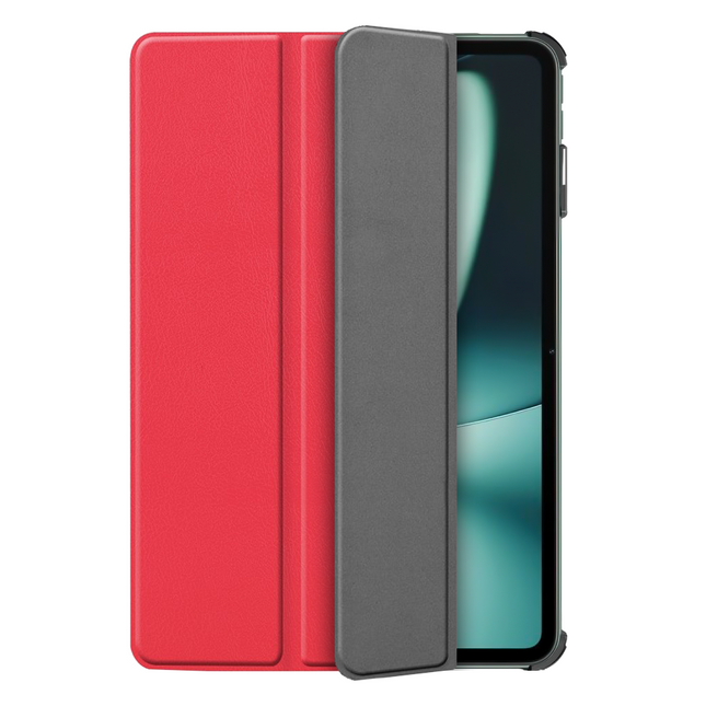 OnePlus Pad - Smart Tri-Fold Case - Red - Casebump