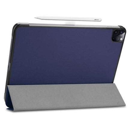 Apple iPad Pro 12.9 2021/2022 Smart Tri-Fold Case (Blue) - Casebump