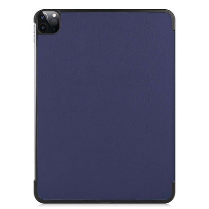 Apple iPad Pro 12.9 2021/2022 Smart Tri-Fold Case (Blue) - Casebump