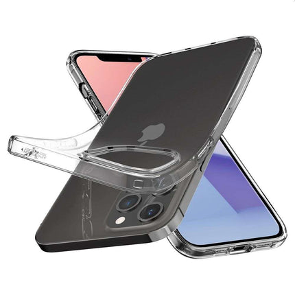 Spigen Liquid Crystal Case Apple iPhone 12/12 Pro (Crystal Clear) ACS01697 - Casebump