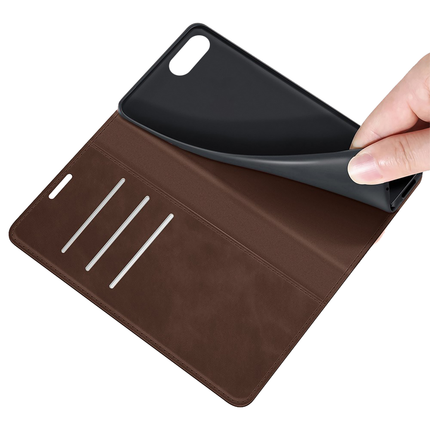 Apple iPhone SE 2020/2022 Wallet Case Magnetic - Brown - Casebump