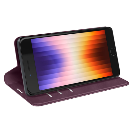 Apple iPhone SE 2020/2022 Wallet Case Magnetic - Purple - Casebump