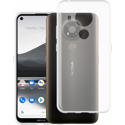 Nokia 3.4 Soft TPU case (Clear) - Casebump