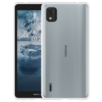 Nokia C2 2nd Edition Soft TPU Case (Clear) - Casebump