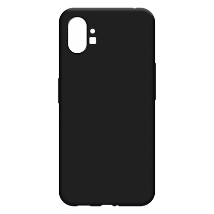 Nothing Phone (1) Soft TPU Case with Strap - (Black) - Casebump