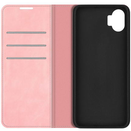 Nothing Phone (1) Wallet Case Magnetic - Pink - Casebump