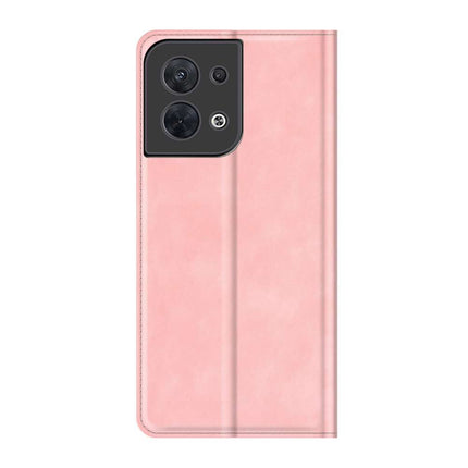 Oppo Reno8 5G Wallet Case Magnetic - Pink - Casebump