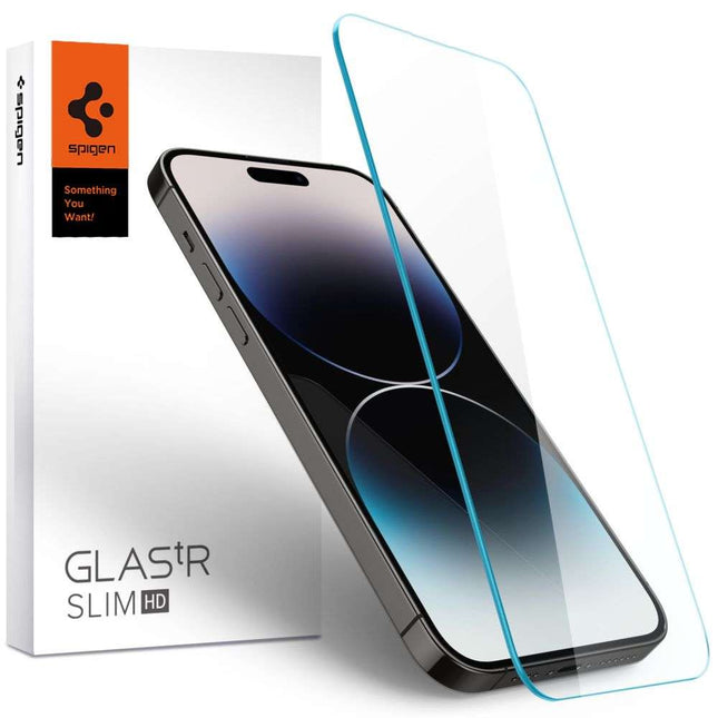 Spigen Glas tR Slim Apple iPhone 14 Pro Tempered Glass - AGL05222 - Casebump