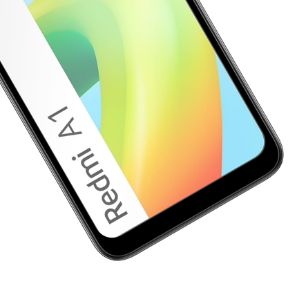 Full Cover Screenprotector Xiaomi Redmi A1 Tempered Glass - black - Casebump