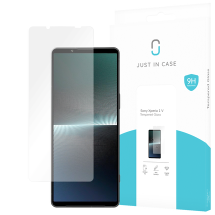 Sony Xperia 1 V Tempered Glass -  Screenprotector - Clear - Casebump