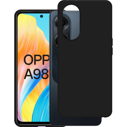 Oppo A98 5G Necklace TPU Case - Black - Casebump