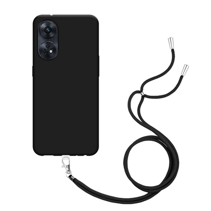 Oppo Reno8 T 4G Necklace TPU Case - Black - Casebump