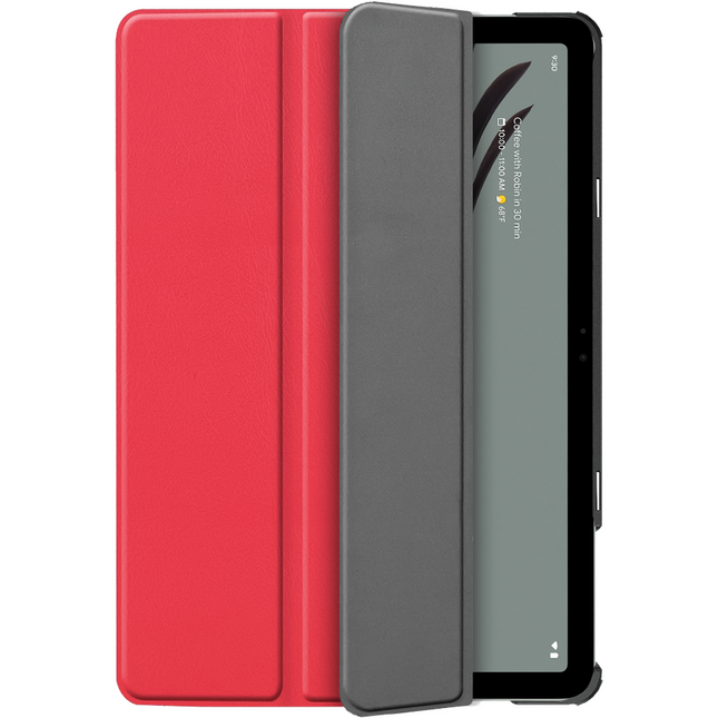 Google Pixel Tablet - Smart Tri-Fold Case - Red - Casebump