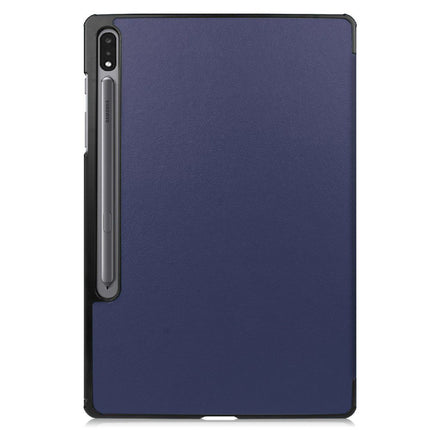 Samsung Galaxy Tab S9 Ultra - Smart Tri-Fold Case - Blue - Casebump