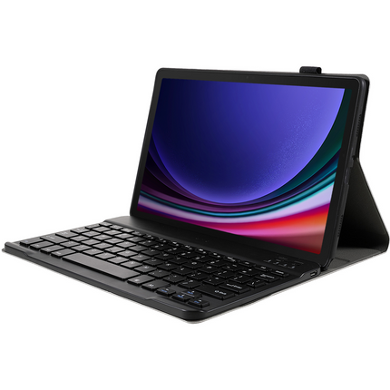 Samsung Galaxy Tab S9 - Premium Bluetooth Keyboard Cover Azerty Grey - Casebump