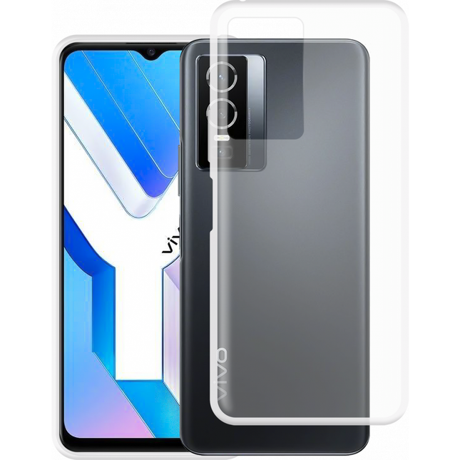 Vivo Y76 Soft TPU Case (Clear) - Casebump