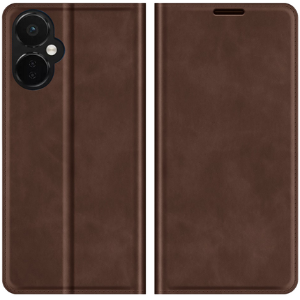 OnePlus Nord CE 3 Lite 5G Magnetic Wallet Case - Brown - Casebump