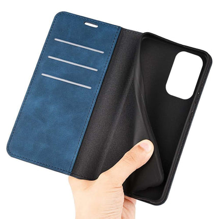 Xiaomi Redmi Note 11 Pro+ Wallet Case Magnetic - Blue - Casebump